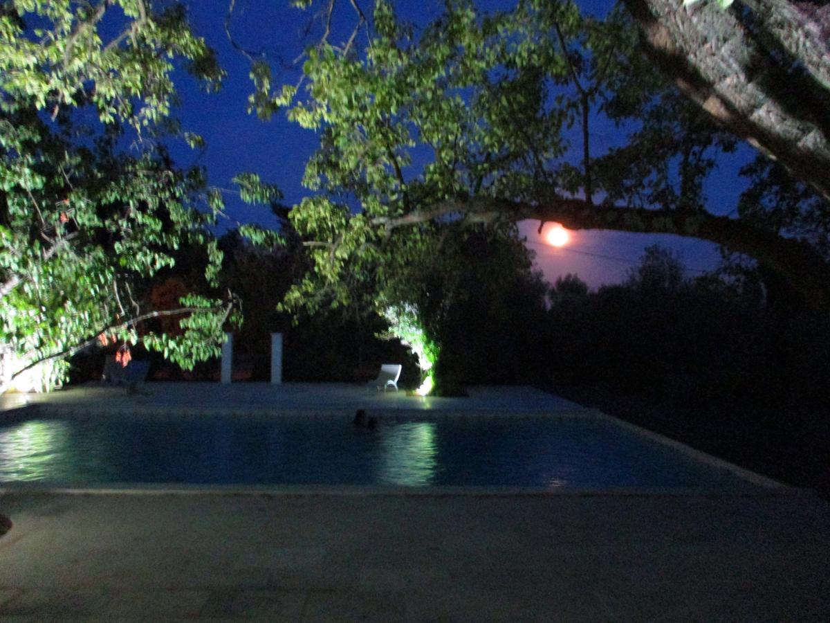 Le Mas Des Lilas Uzès Exteriör bild